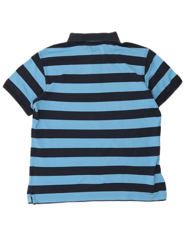 Polo da uomo Paul & Shark a righe blu medio
