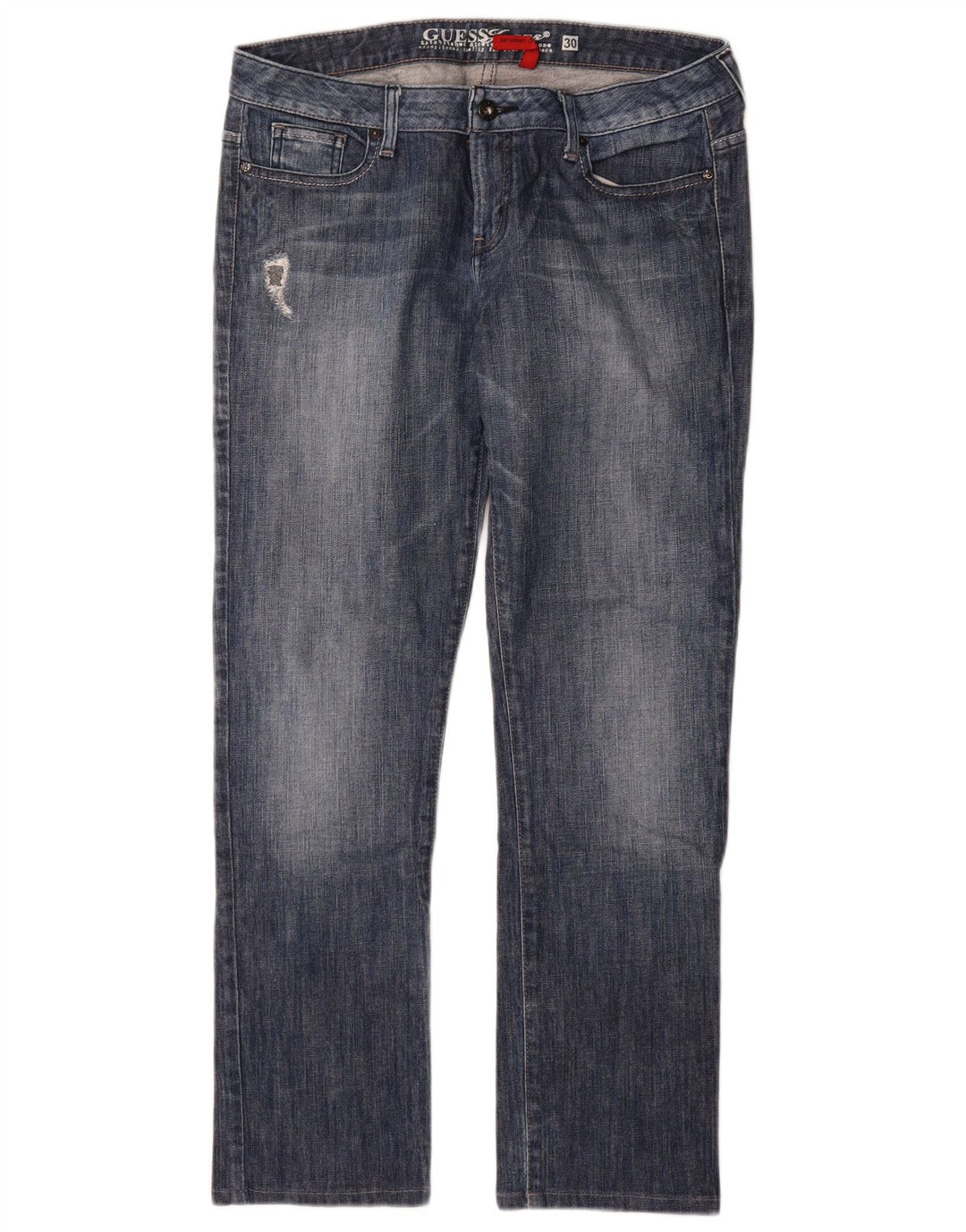 Jeans slim da donna Guess W30 L30 cotone blu