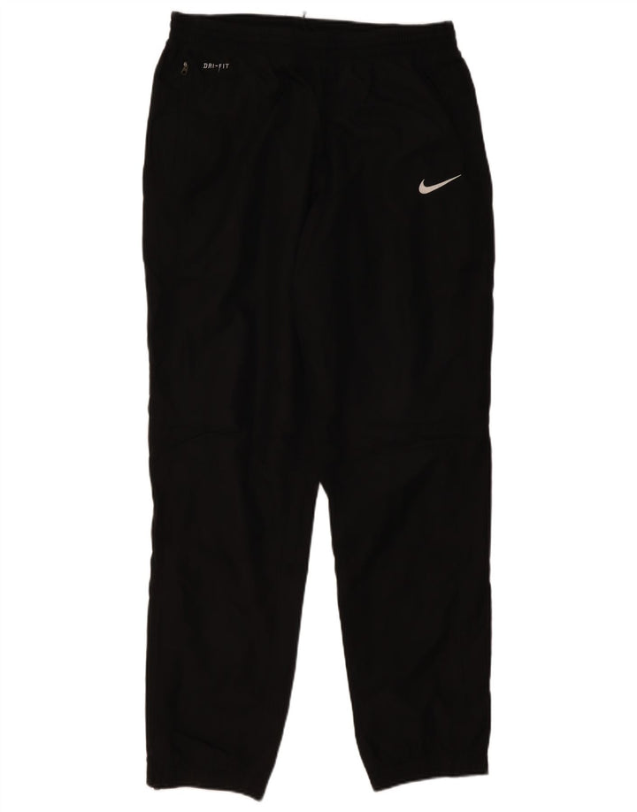 Pantaloni da tuta Nike Dri Fit da uomo, pantaloni da jogging, grandi, in poliestere nero