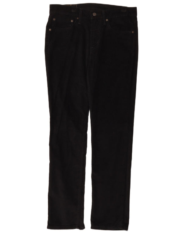 Pantaloni Levi's da uomo 511 slim in velluto a coste W31 L30 cotone nero