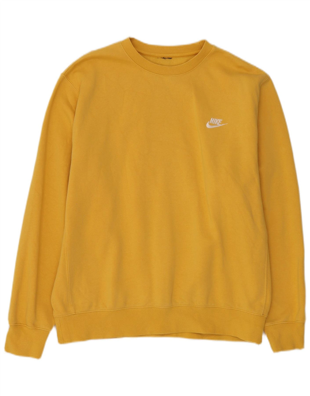 Felpa Nike Uomo Maglione XL Giallo Cotone