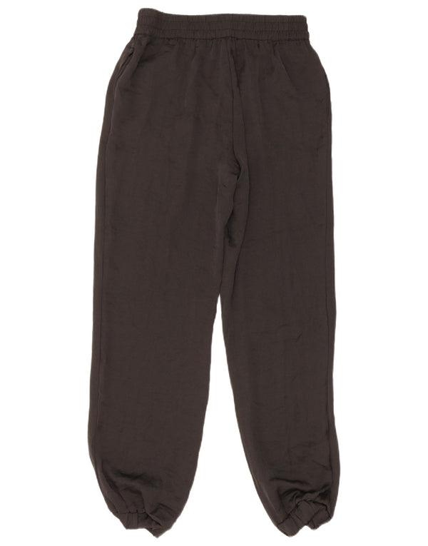 Pantaloni casual da jogging da donna Zara XS W24 L28 poliestere nero