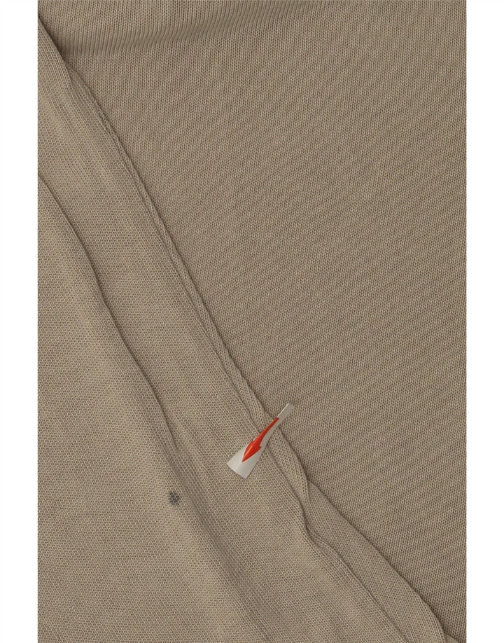 Polo a maniche lunghe da uomo Zara di colore grigio medio