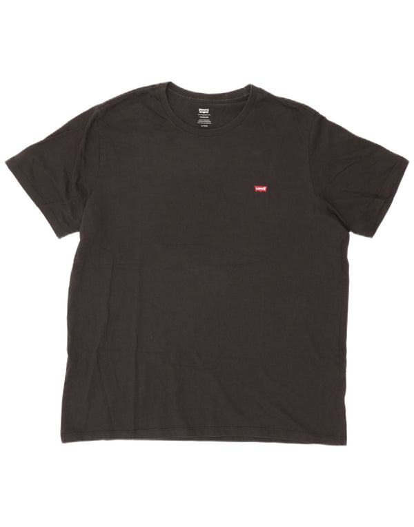 T-shirt standard da uomo Levi's Top XL in cotone nero