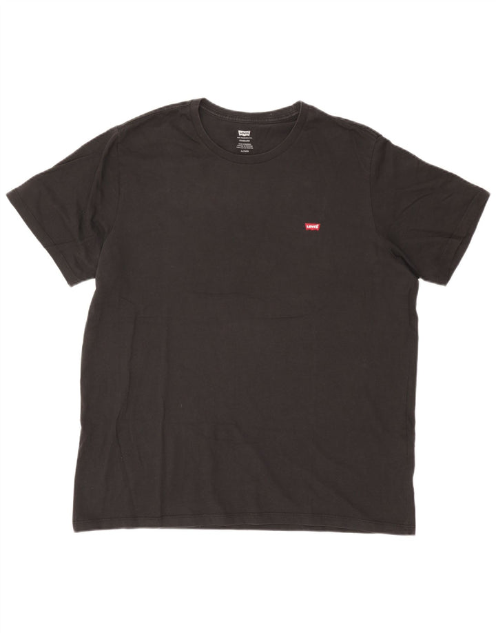 T-shirt standard da uomo Levi's Top XL in cotone nero