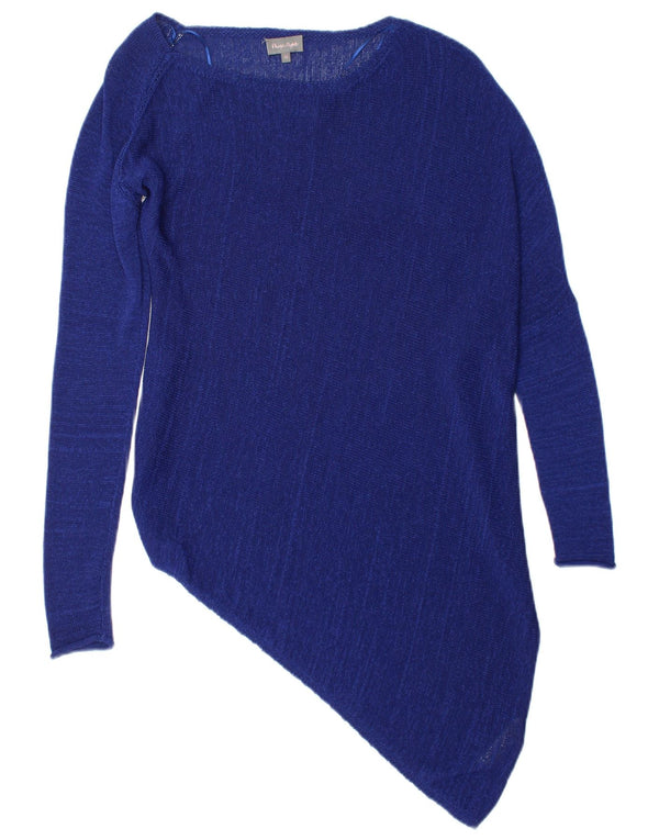 Maglione maglione con scollo a barca da donna Phase Eight UK 12 Medio Blu navy