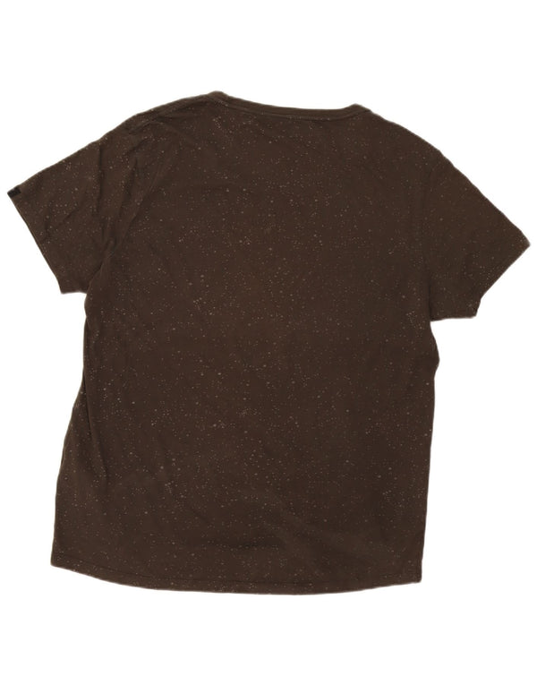 T-shirt Levi's da uomo slim fit, taglia grande, in cotone maculato kaki