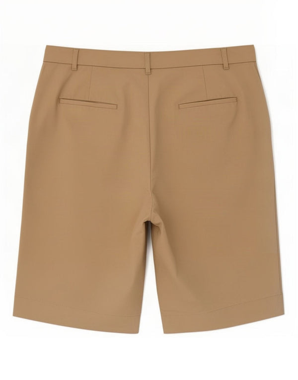 Pantaloncini chino da donna Marks & Spencer UK 16 Large W34 Cotone beige