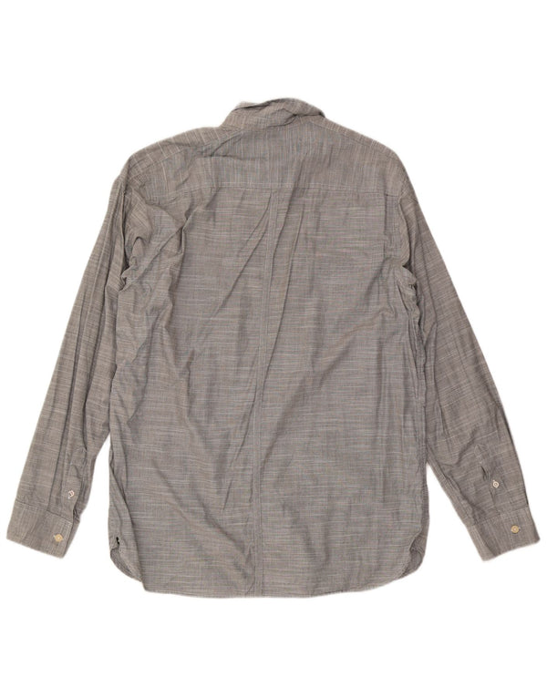 Camicia da uomo Quiksilver XL in cotone a righe grigie