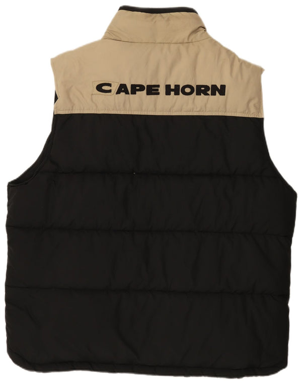 Gilet imbottito da uomo Cape Horn UK 42 XL color block nero