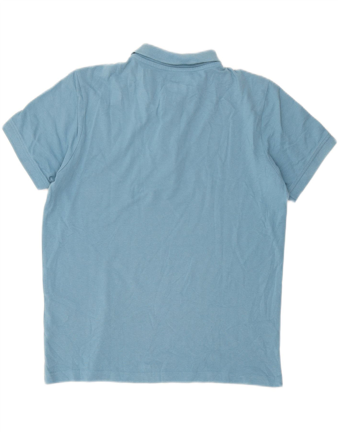 Polo da uomo Dack's in cotone blu medio