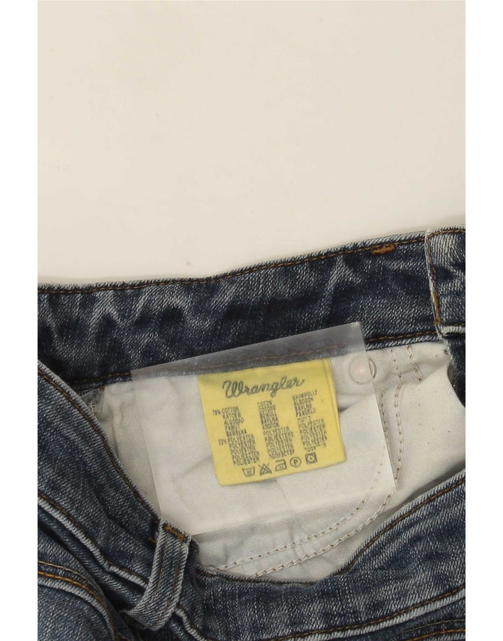 Jeans svasati da donna Wrangler W28 L30 cotone blu