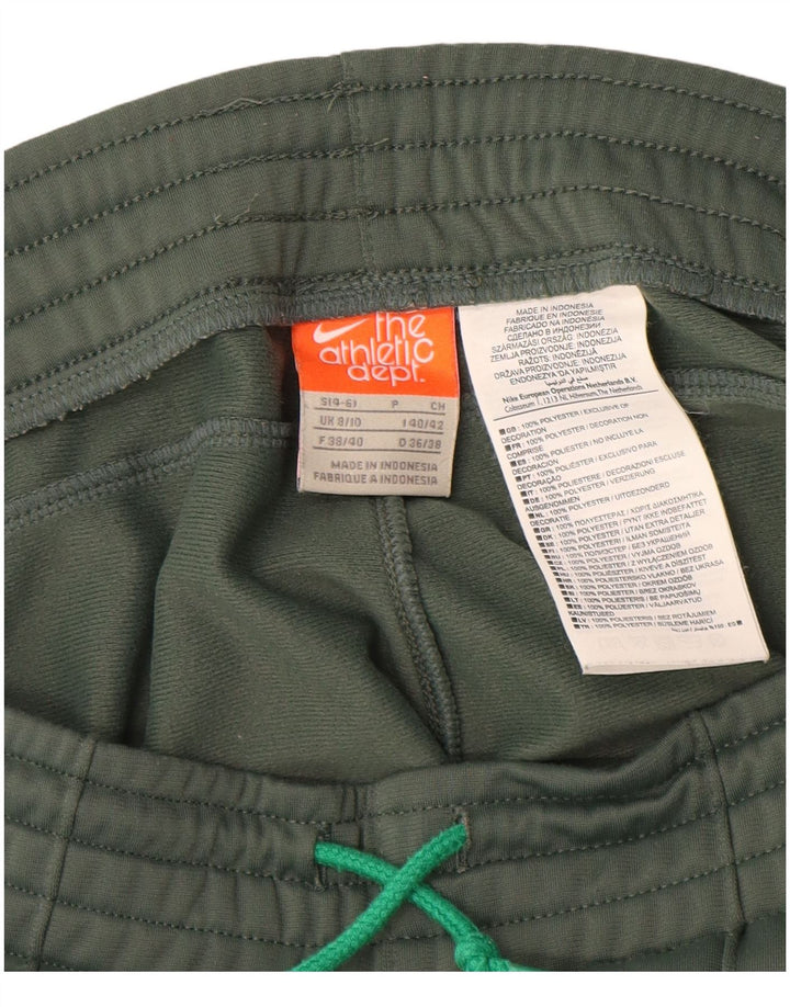 Pantaloni della tuta da donna Nike UK 8/10 Small Poliestere kaki