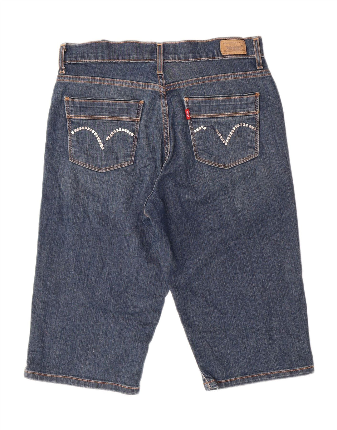 LEVI'S Womens Denim Shorts US 8 Medium W30 Blue Cotton Vintage Levi's and Second-Hand Levi's from Messina Hembry 