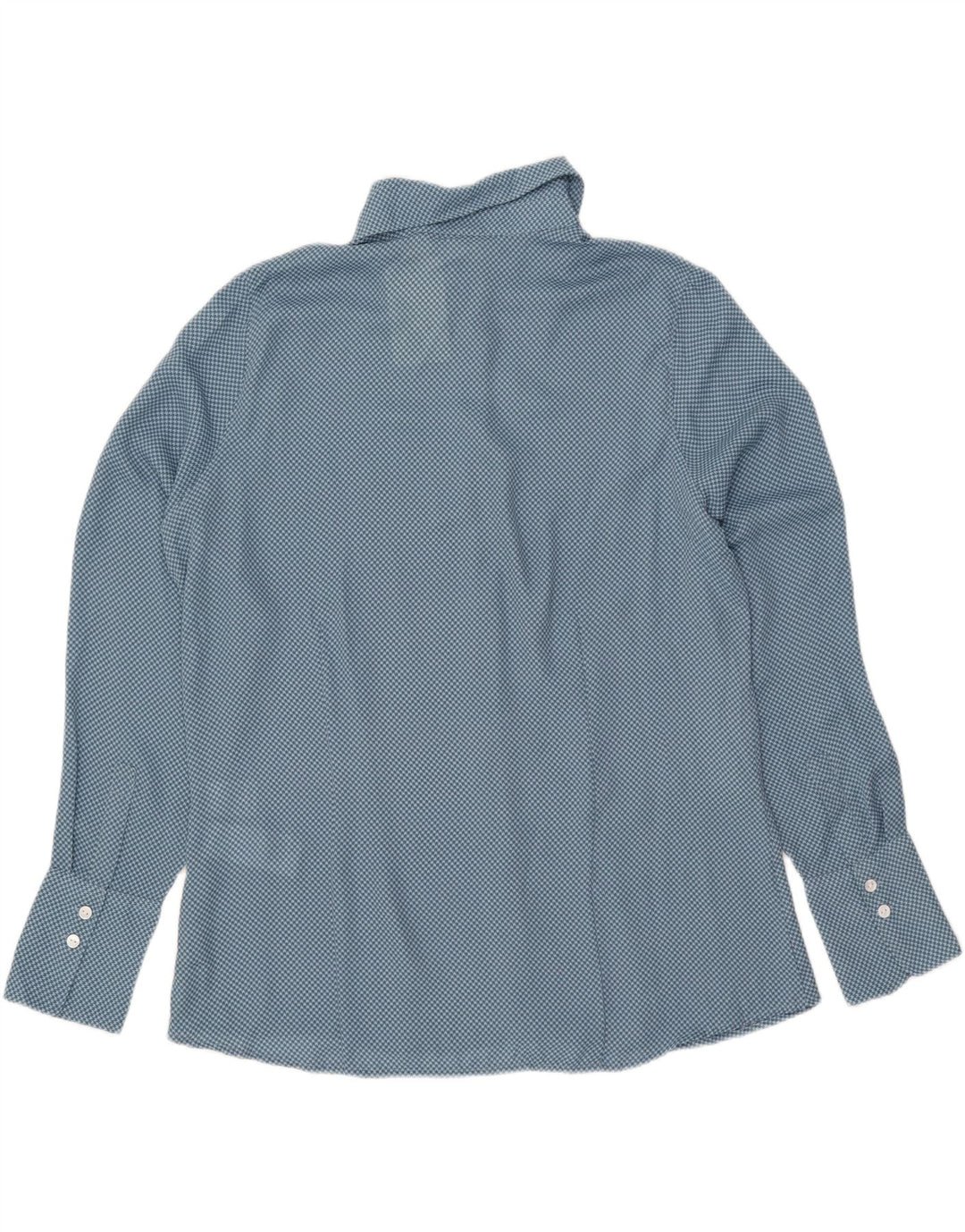 Camicia LEVI'S da donna oversize vestibilità standard UK 18 XL blu pied de poule