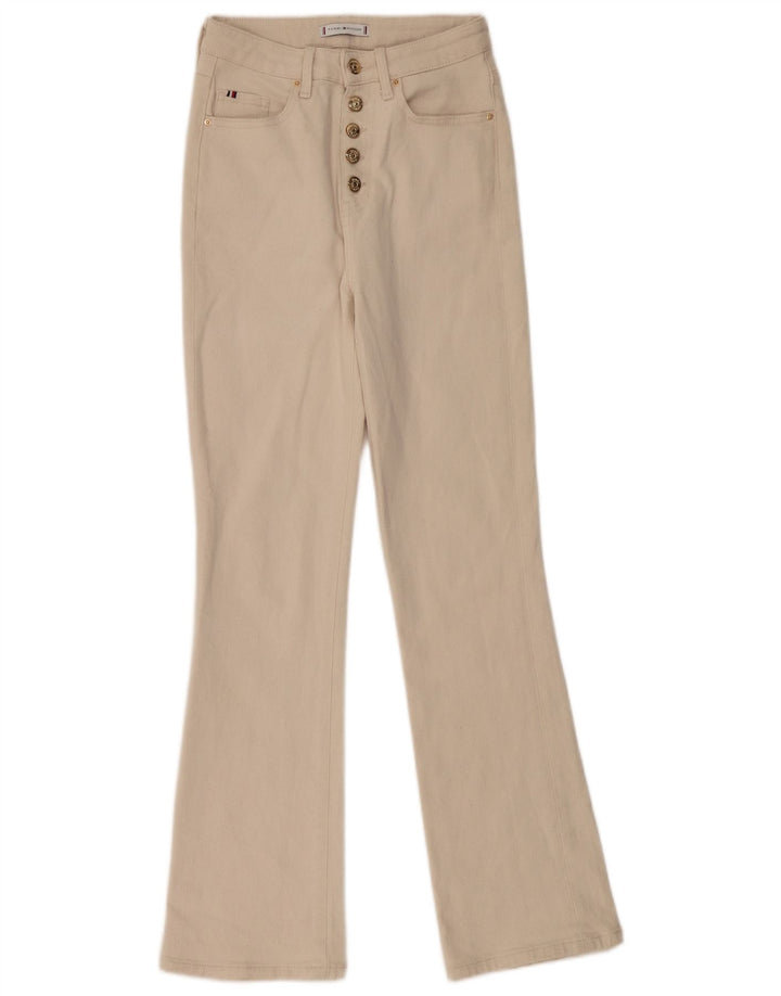 TOMMY HILFIGER Jeans svasati da donna W26 L30 Cotone beige
