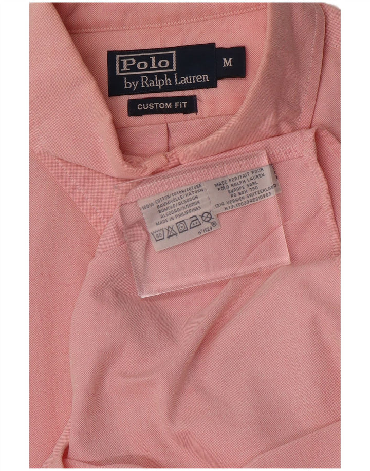 Camicia Polo Ralph Lauren da uomo su misura in cotone rosa medio
