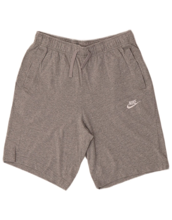 Pantaloncini sportivi Nike da uomo piccoli in cotone grigio