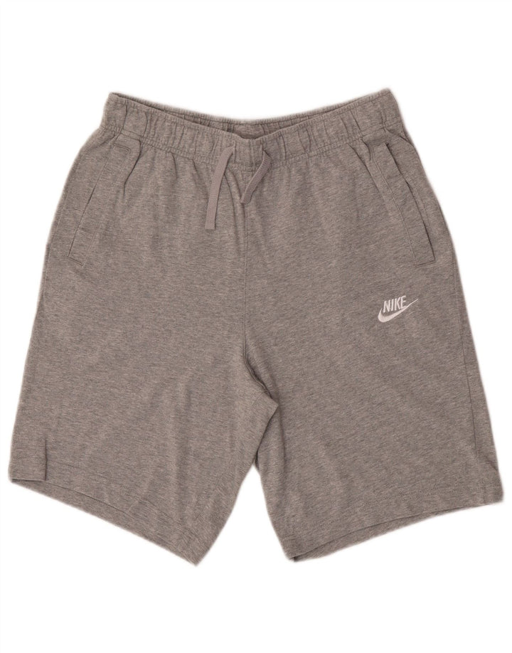 Pantaloncini sportivi Nike da uomo piccoli in cotone grigio