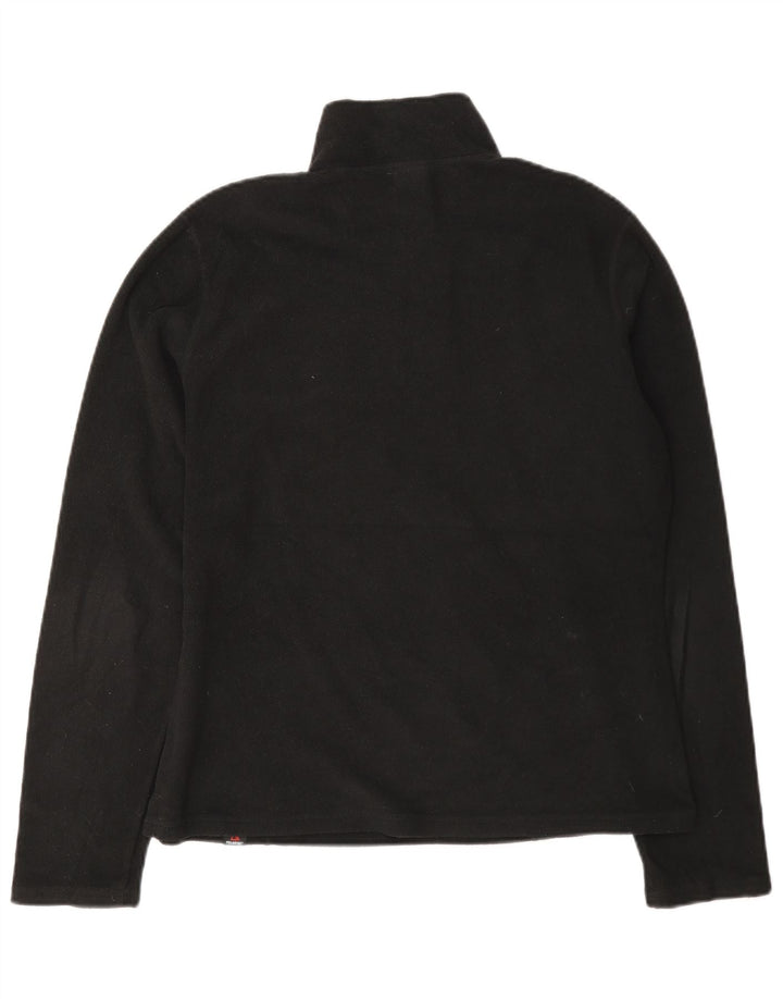 Maglione in pile da donna con collo e zip The North Face UK 14 poliestere nero medio