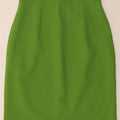 LORSAY Womens Pencil Skirt IT 38 XS W26  Green Polyester Vintage Lorsay and Second-Hand Lorsay from Messina Hembry 