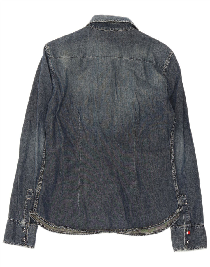 Camicia di jeans da donna Calvin Klein Jeans XL in cotone blu