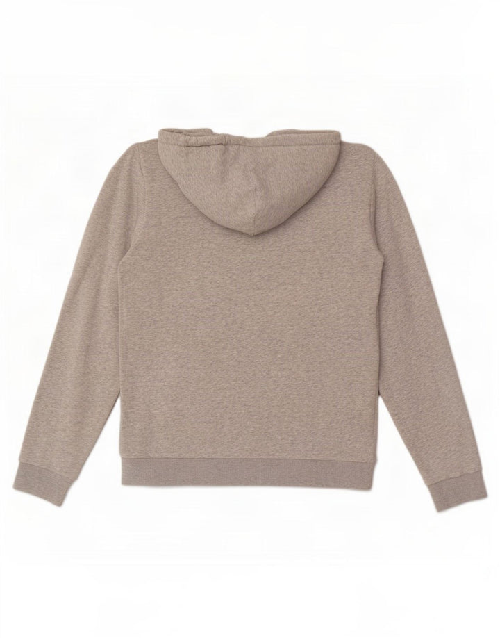 Felpa con cappuccio e zip da uomo Fila XS in cotone grigio