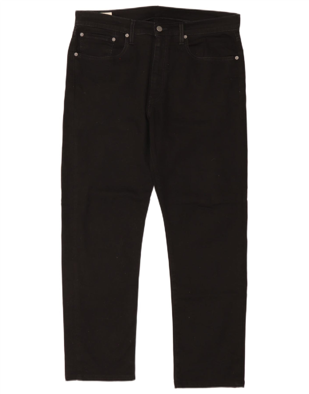 Levi's Uomo 502 Jeans affusolati W36 L29 Cotone Nero
