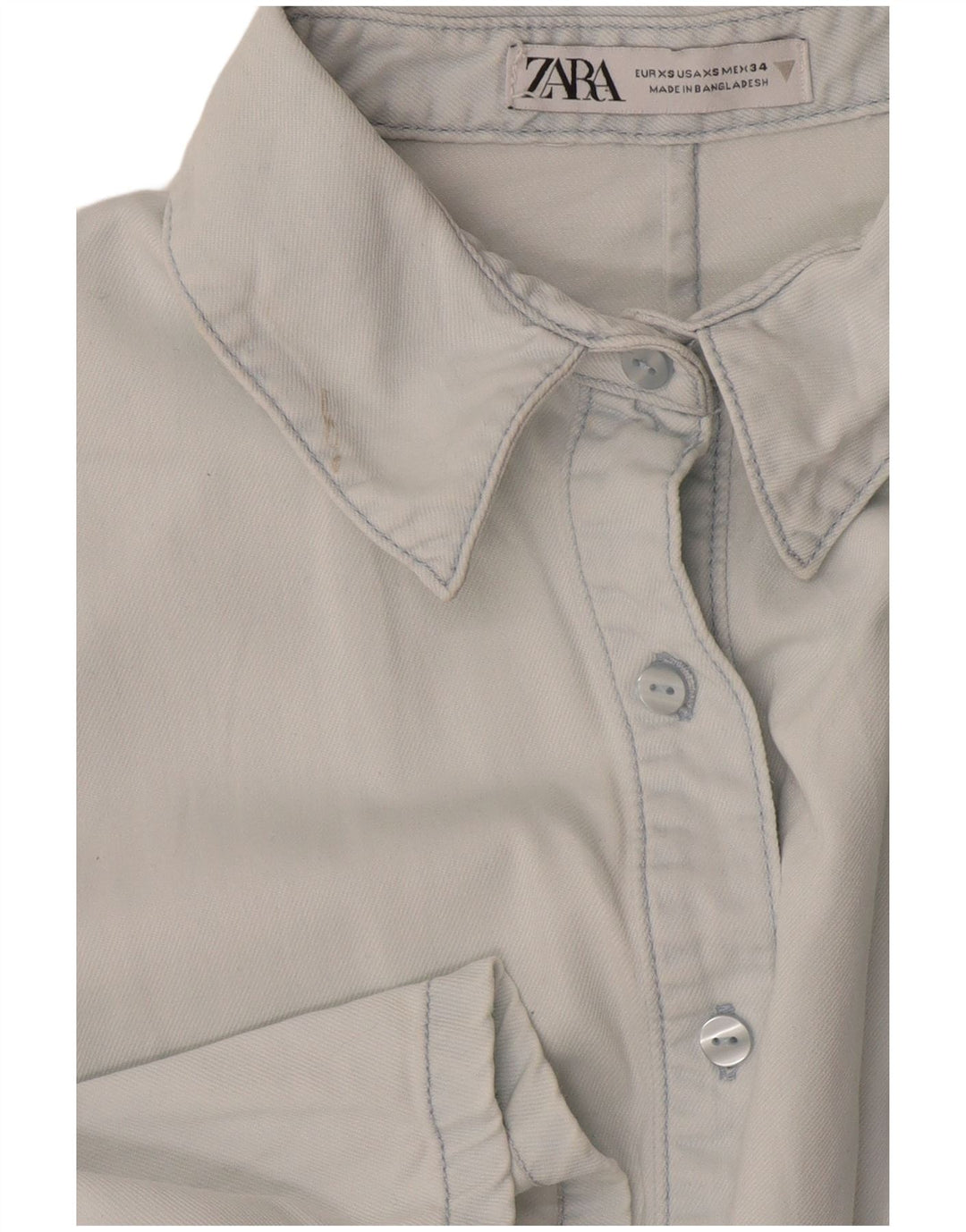 Tutina corta da donna Zara vestibilità ampia UK 4 XS blu