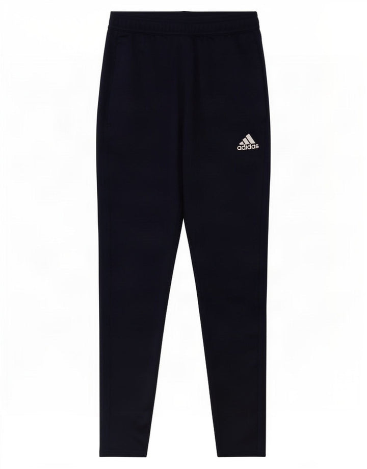 Pantaloni da tuta Adidas Climacool da uomo piccoli in poliestere blu navy