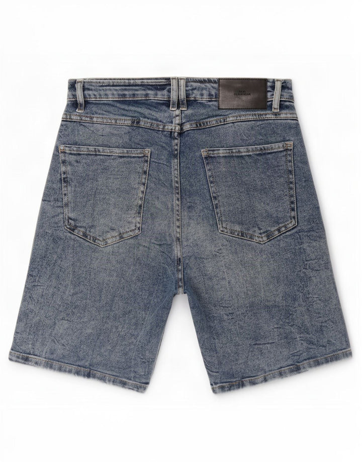 Pantaloncini di jeans da uomo Zara EU 38 piccoli W30 blu