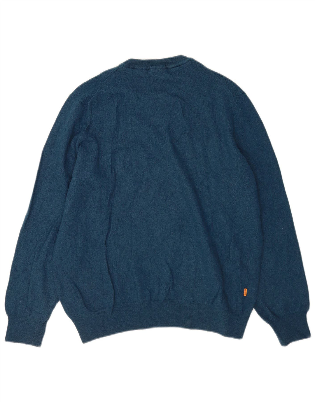 Maglione maglione girocollo da uomo Timberland grande lana blu