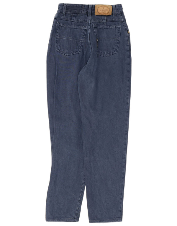 Jeans Trussardi Donna affusolati a vita alta W24 L28 Blu
