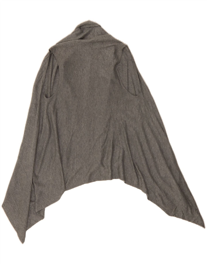 MOSSIMO Womens Sleeveless Cardigan Sweater UK 10 Small Grey Vintage Mossimo and Second-Hand Mossimo from Messina Hembry 