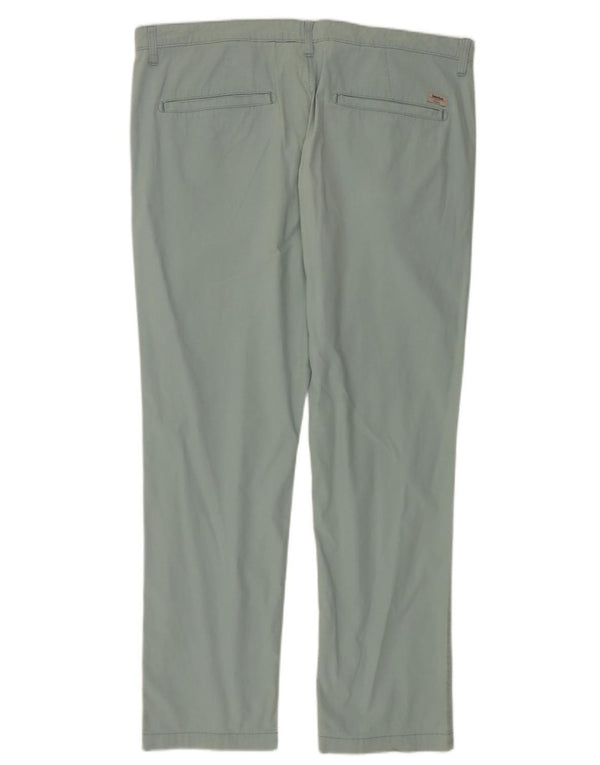 Pantaloni chino dritti da uomo Timberland W42 L33 verdi