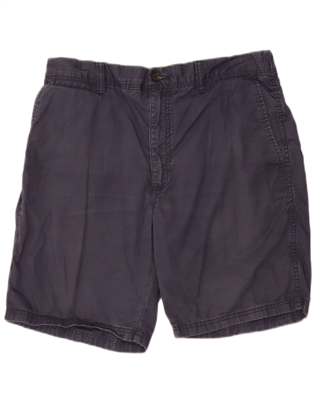 Pantaloncini chino da uomo Marks & Spencer W36 grandi in cotone blu navy