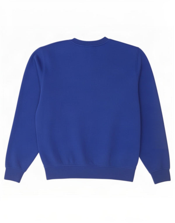 Felpa da uomo Lacoste maglione taglia 3 piccolo cotone blu