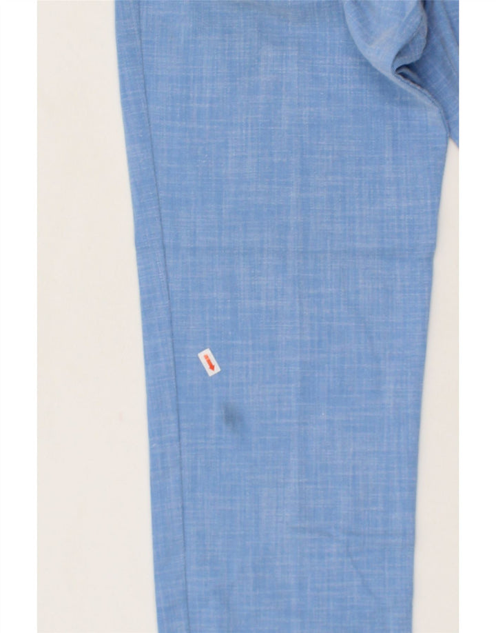 IZOD Boys Slim Casual Trousers 15-16 Years W30 L30 Blue Polyester Vintage Izod and Second-Hand Izod from Messina Hembry 
