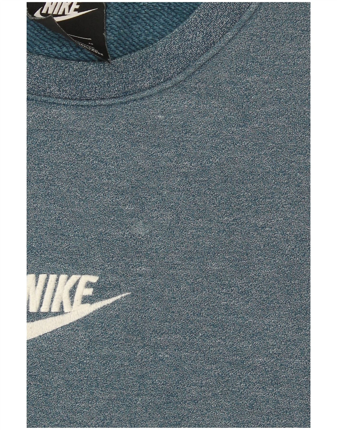 Felpa Nike Uomo Maglione Blu Medio Cotone