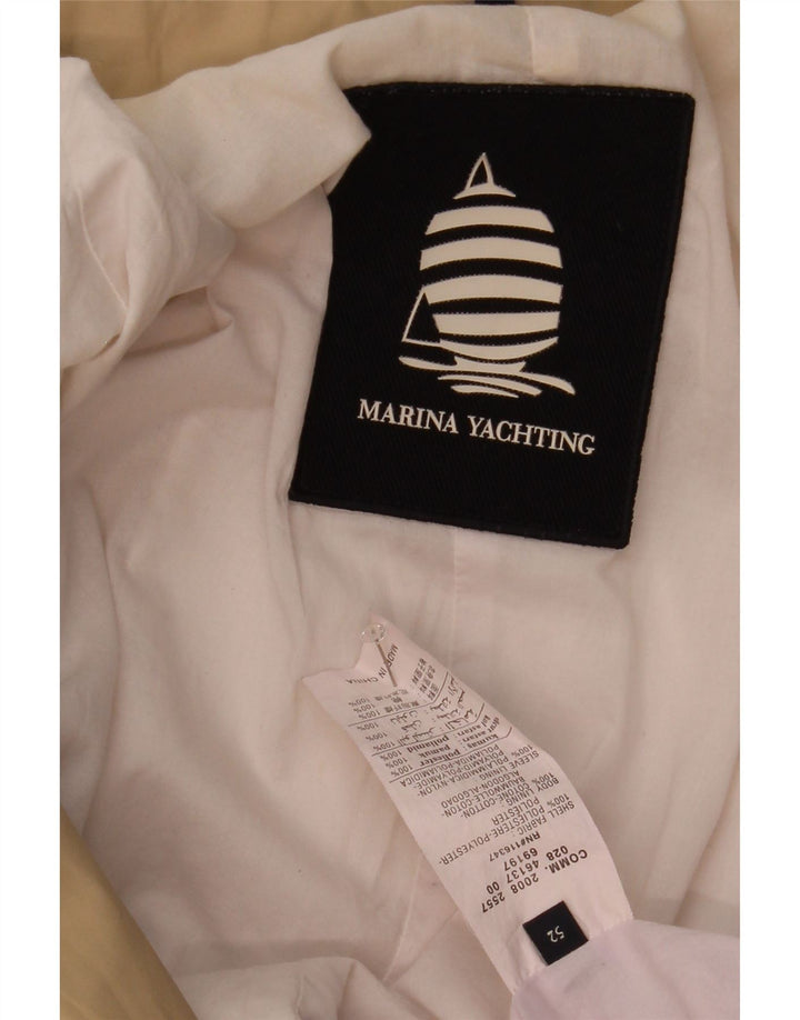 Giacca utilitaria da donna con cappuccio Marina Yachting IT 52 2XL Poliestere beige