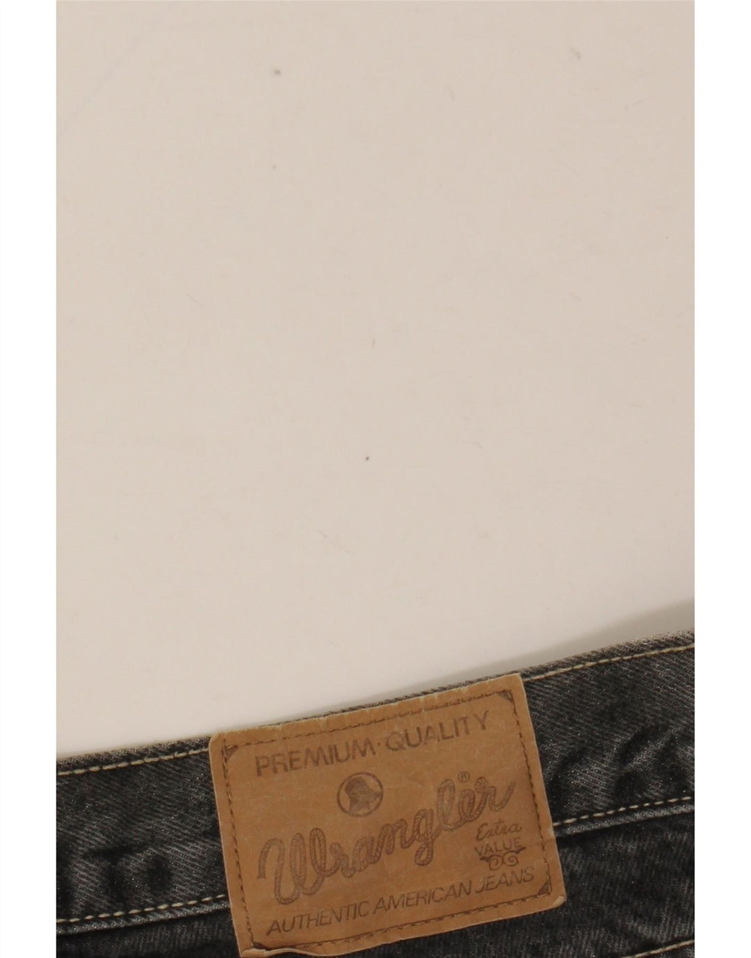 Pantaloncini di jeans da uomo WRANGLER W34 grandi grigi