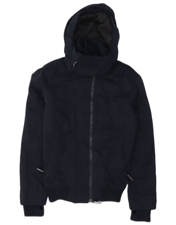 Giacca a vento con cappuccio da uomo Windbomber Superdry UK 36 Small Blu Navy