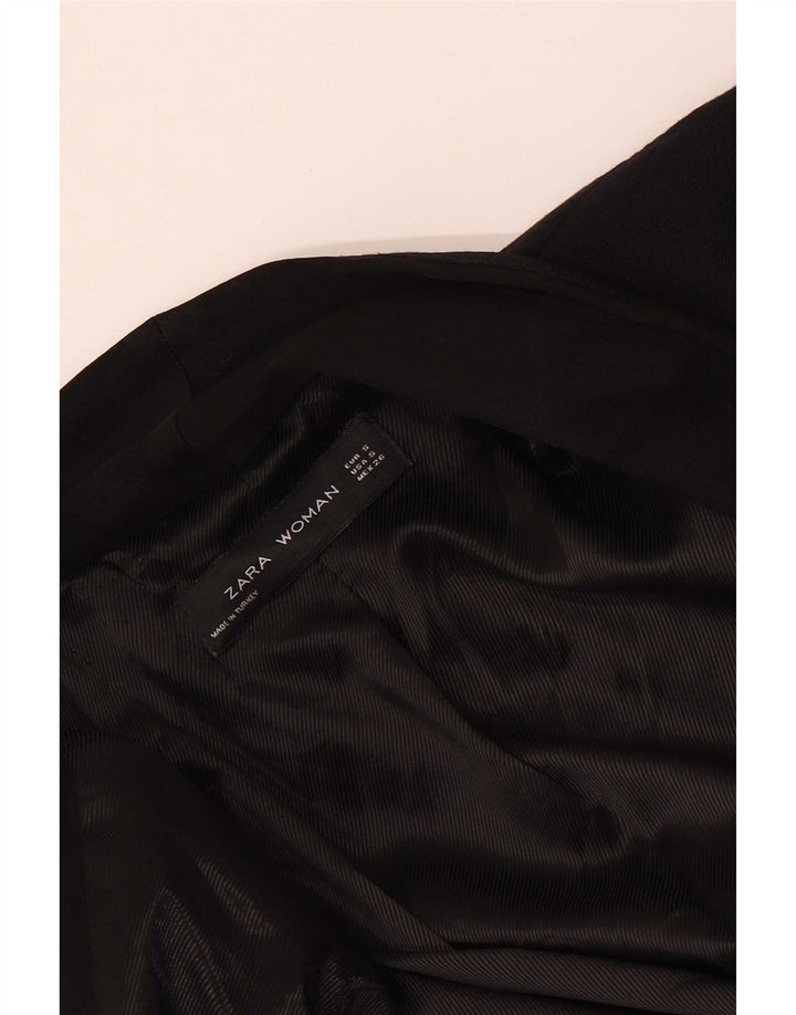 Giacca blazer aperta da donna Zara UK 10 piccola nera