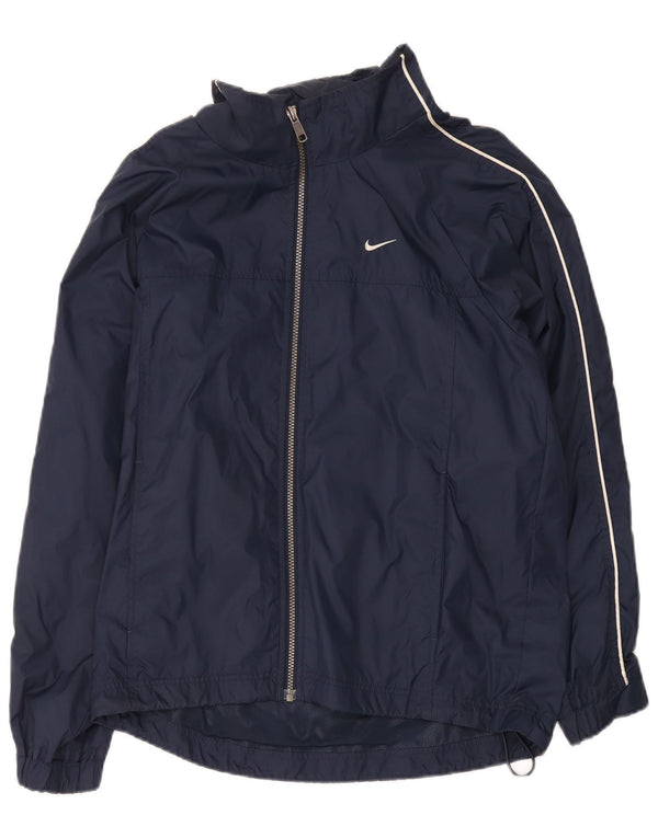 Giacca da tuta da uomo Nike con vestibilità ampia con cappuccio UK 36/38 Small Blu Navy