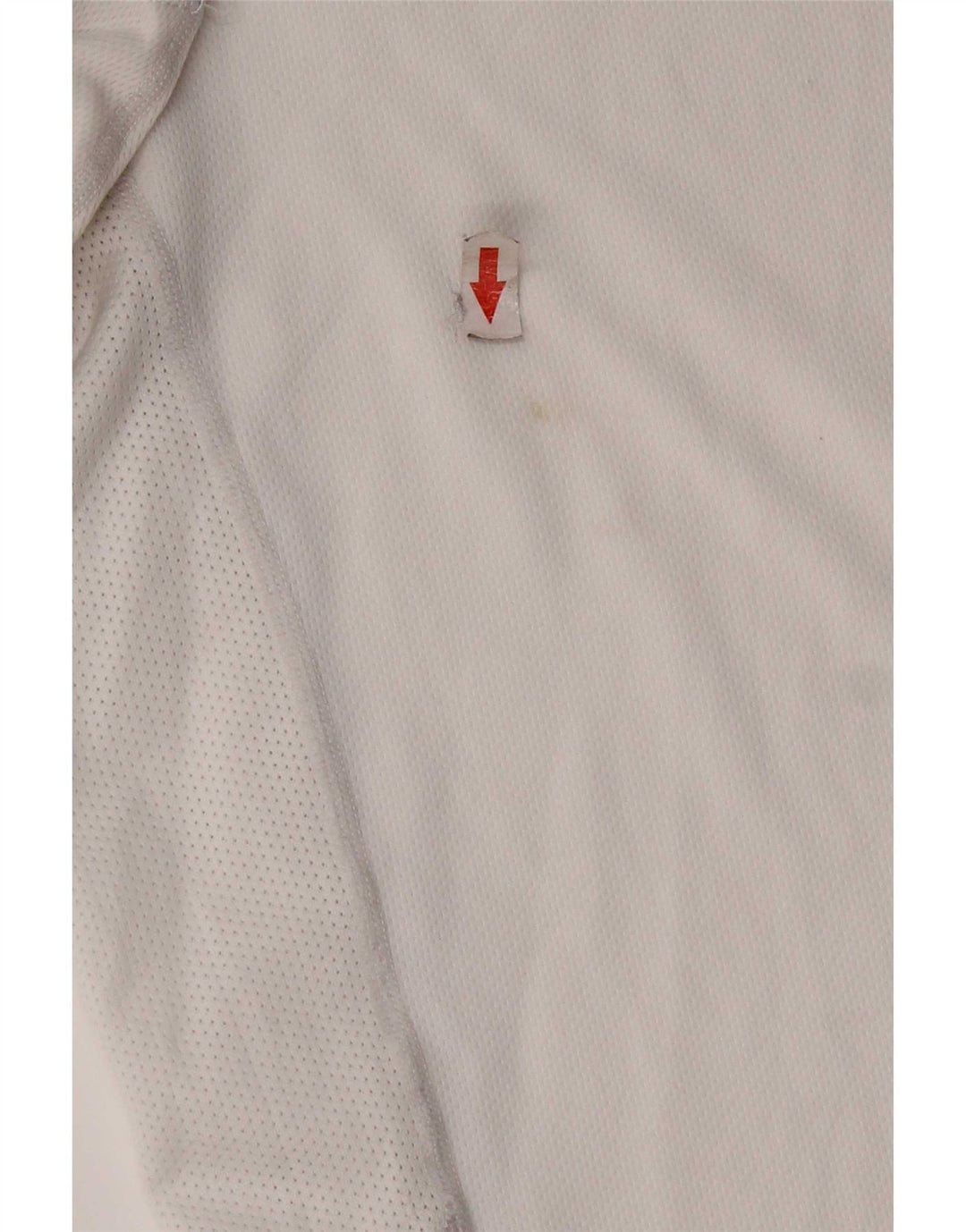 T-shirt Nike da uomo Dri Fit, top in poliestere color block bianco medio
