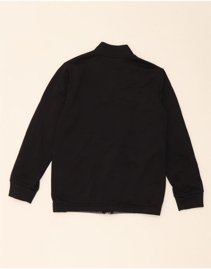 Giacca da tuta da ragazzo Adidas 7-8 anni in poliestere color block nero