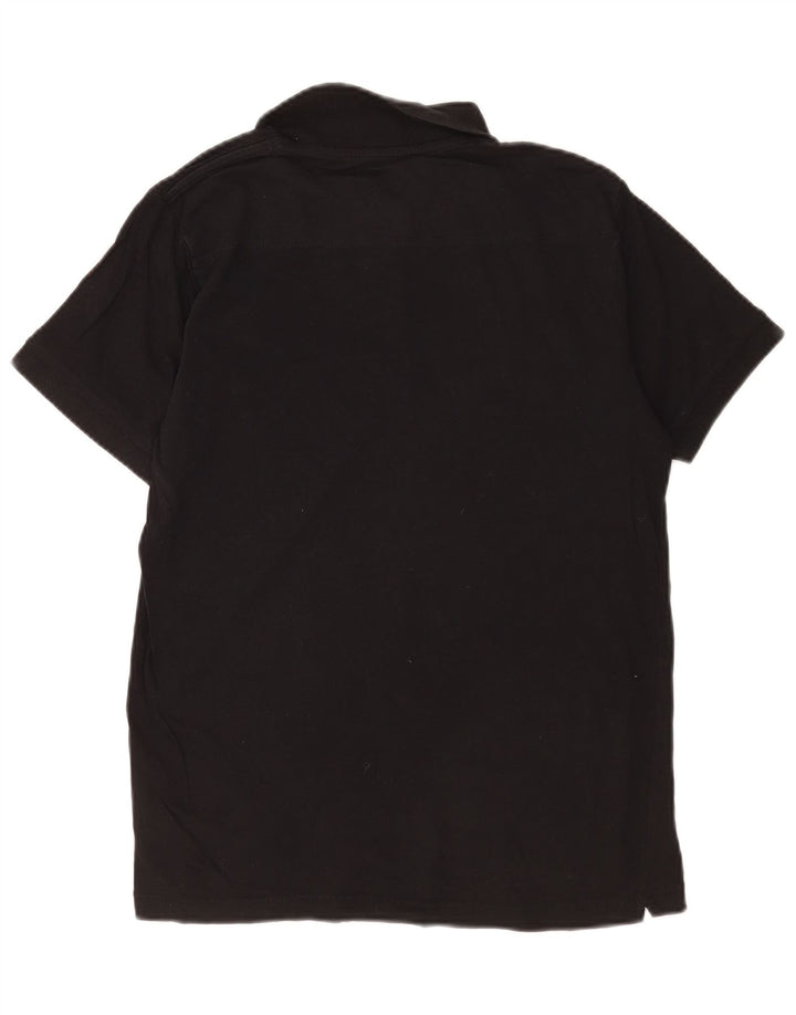 Polo da uomo French Connection in cotone nero medio