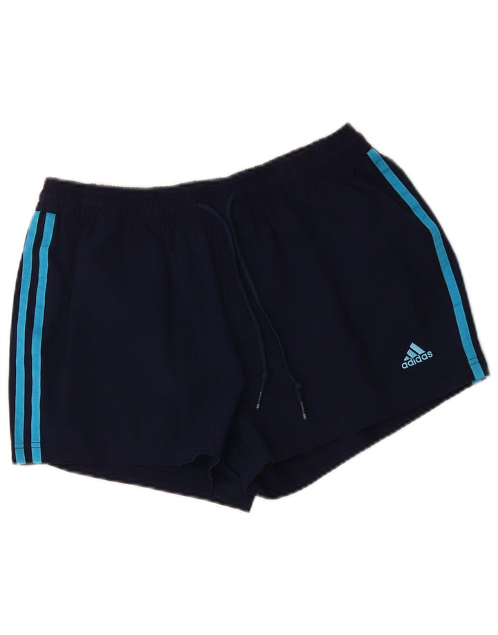 Pantaloncini sportivi da uomo ADIDAS medio blu navy in poliestere