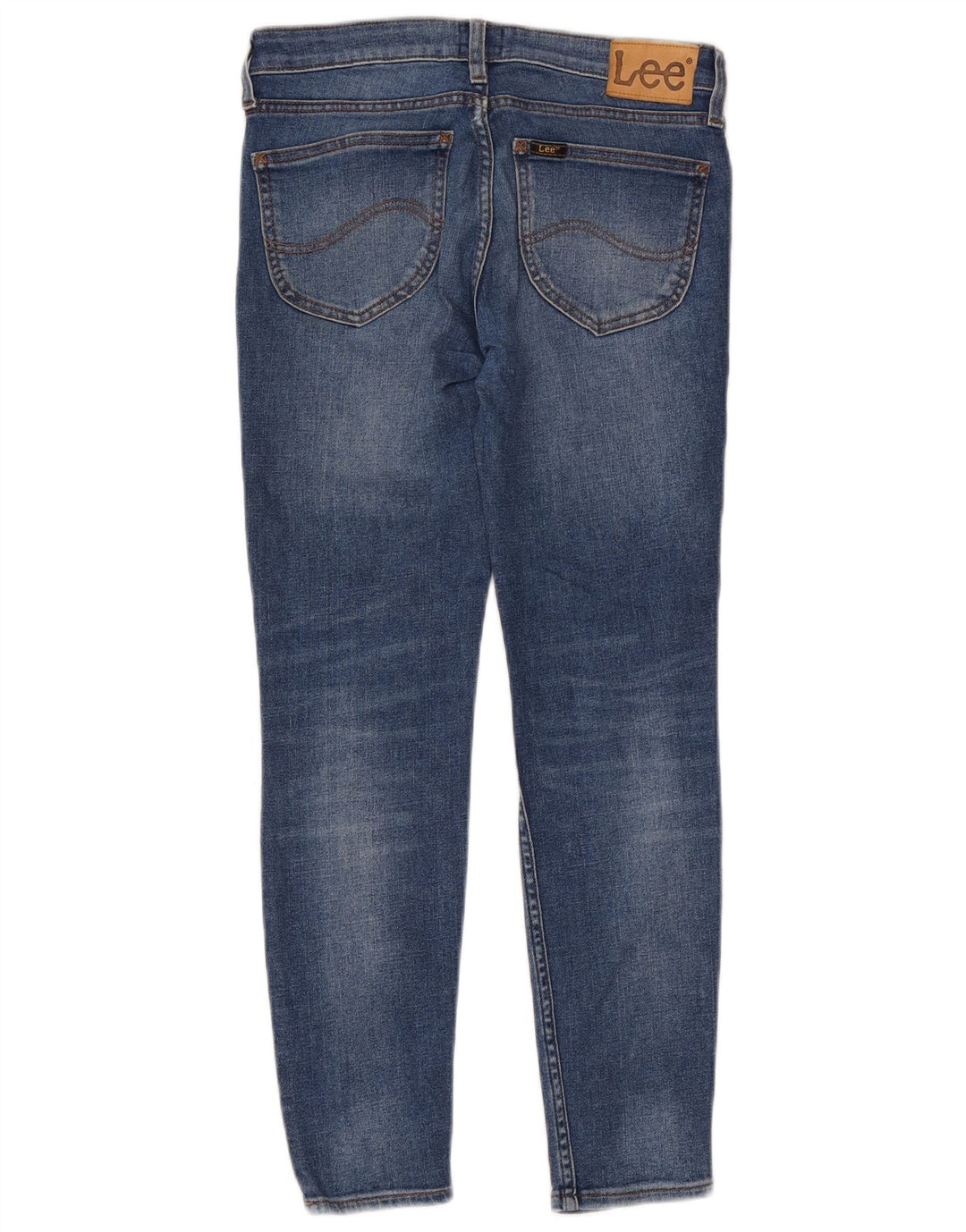 Jeans skinny da donna Lee W28 L26 cotone blu