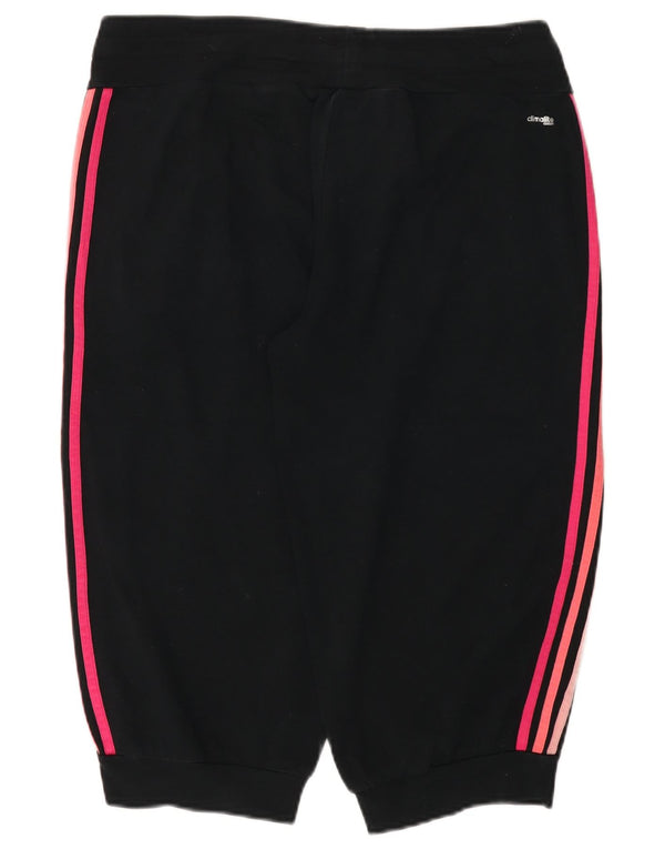 Pantaloni da tuta da donna ADIDAS Climalite Joggers UK 16/18 Large Nero